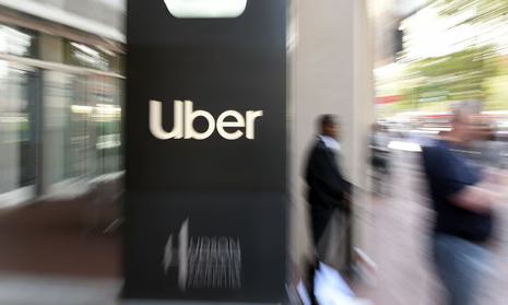 Uber office sign