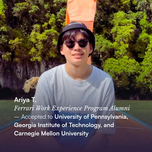 Ariya T. — University of Pennsylvania, Georgia Institute of Technology and Carnegie Mellon University