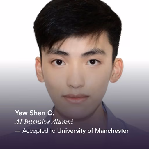 Yew Shen O. — University of Manchester